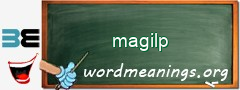 WordMeaning blackboard for magilp
